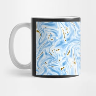 Abstract Swirling Marble Pattern Mug